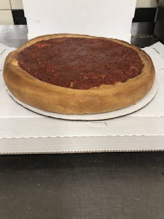 Chicago Deep Dish Cheese Pizza