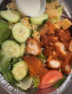 Spicy Crispy Chicken Salad