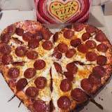 Heart Shaped  Pizza