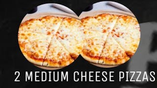 2 Medium Pizza Special
