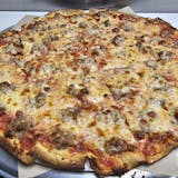 Thin Crust Meat Lover's Pizza