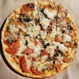 Thin Crust Margherita Pizza