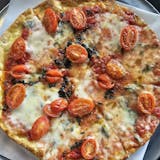 Thin Crust Margherita Pizza