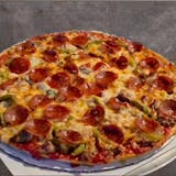 Thin Crust Chicago Fire Pizza