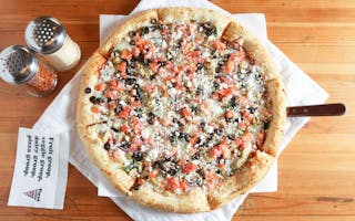 Zorba Chicken Pizza