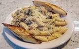 Steak Strip Alfredo Pasta