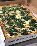 Spinach Pan Pizza
