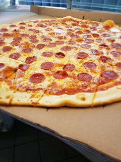 Jumbo 28" Party Pizza - Half Cheese Half Pepperoni