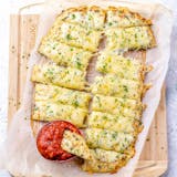 Halal Garlic Cheesy Bread