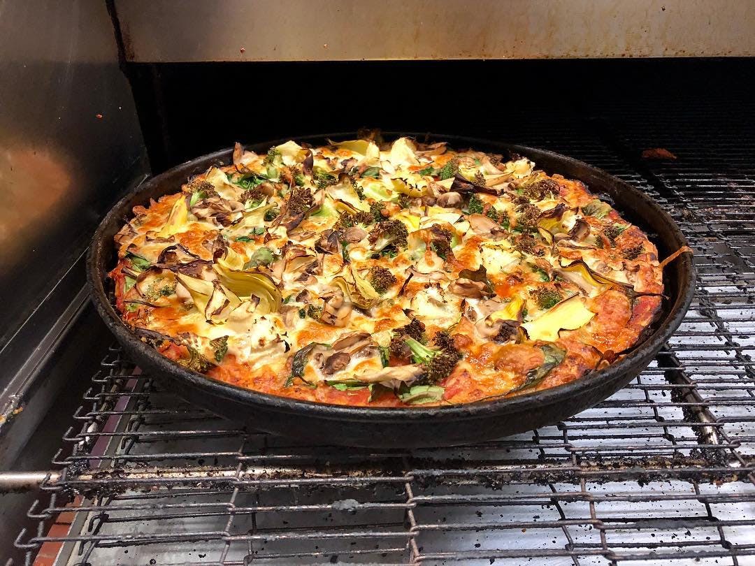 Cauliflower  Vineyard Veggie Pizza