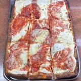 Sicilian Margherita Pizza Slice