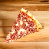 Pepperoni & Bacon Pizza Slice