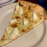 White Cheese Pizza Slice