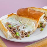 Cheese Steak Sub with Peppers