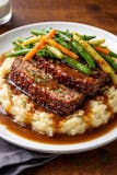HomeMade MeatLoaf & Mashed