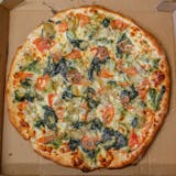 California White Veggie Pizza