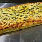 Sicilian White Garlic Pizza