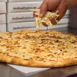 White Garlic Pizza Medium 14"