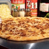 BBQ Pork and Bacon Pizza Large 18"