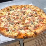 Meatball Parmesan Pizza Medium 14"