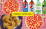 $44.99 Family Deal with Jumbo Wings