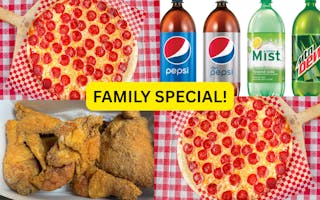 $44.99 Family Deal with Chicken Pieces