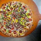 Halal Super Moon Pizza