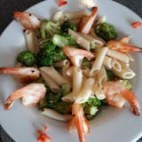 Ziti With Shrimp & Broccoli