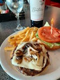 Mushroom Swiss Burger