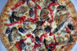 Roasted Eggplant Pizza