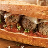 Baked Meatball & Cheese Sub