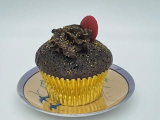 Two Chocolate Brownie Cupcakes