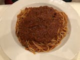 Pasta with Traditional Meat Sauce