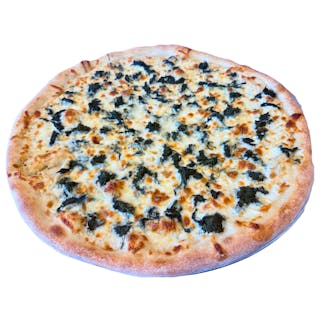 Spinach Alfredo Pizza