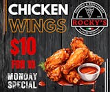 10 Pieces Chicken Wings Monday Special