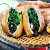 Chicken Cutlet & Broccoli Rabe Sandwich 