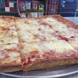 Plain Cheese Sicilian Pizza