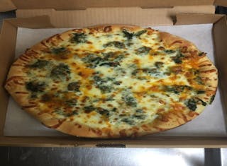 Chicken & Greens Pizza
