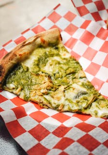 Artichoke Pizza Slice