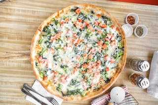 White Veggie Pizza