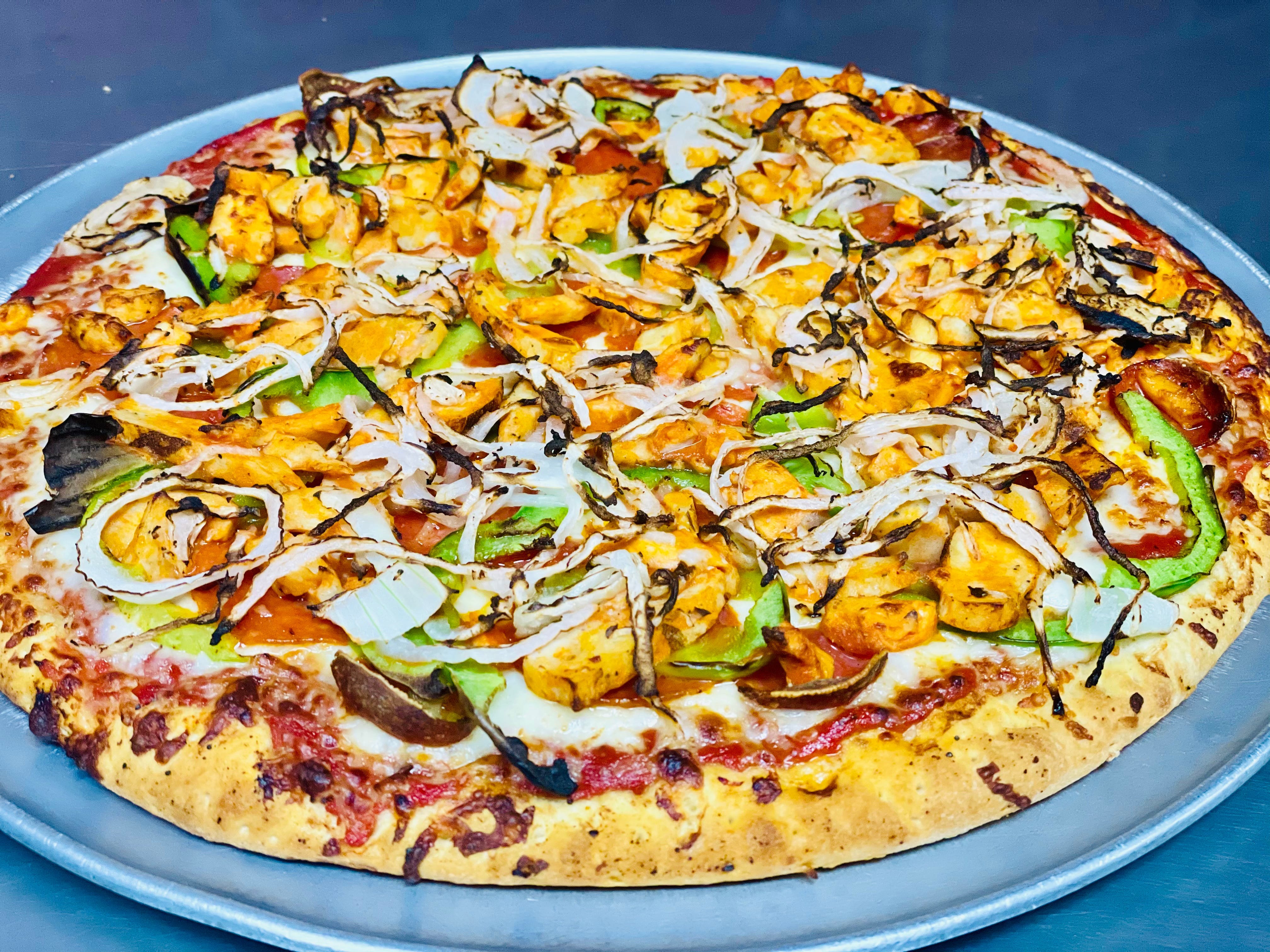 Spicy Chicken Pizza