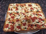 Sicilian Thick Square Cheese Pizza