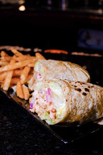 Chicken Greek Wrap