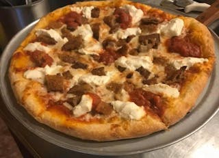 Eggplant Rollatini Pizza