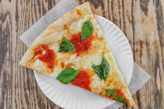 Margarita Pizza Slice