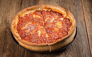 Chicago Style Deep Dish Pizza