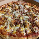 Vito's Deluxe Meat Pizza