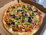 Vegan Cheese & Veggie Pizza