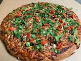 Indian Style Vegetarian Pizza