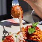 Meatball Parmigiana Platter